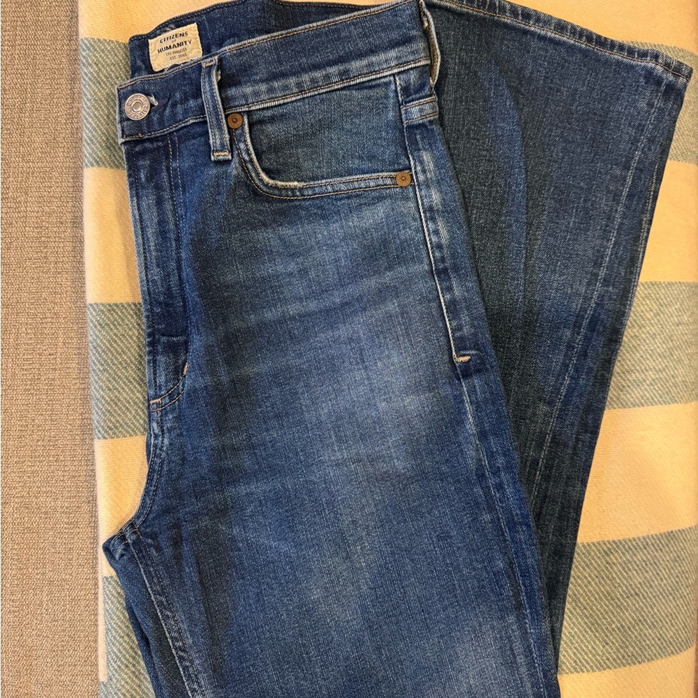 Citizens Of Humanity Cropped Flare Denim